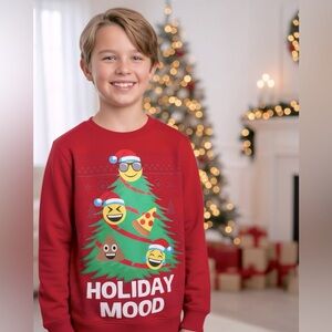Kid’s Christmas Graphic Long Sleeve Tee